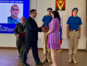 Родным погибшего борисоглебца вручили Орден Мужества