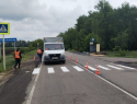 У поселка в Грибановском районе установили остановочные павильоны и оборудовали пешеходный переход