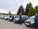 Главы сельских поселений и руководители пожарных частей получили служебные автомобили в Терновском районе