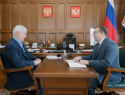 Александр Леонов рассказал губернатору о промышленном потенциале Борисоглебска