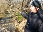«На странных берегах»: как на окраине  Борисоглебска  образовалась «канализационная река»?