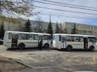 И такое бывает: в столице Воронежской области столкнулись два автобуса