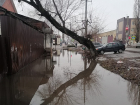 Без воды и на воде: второй город Воронежской области опять превратился в «Венецию»