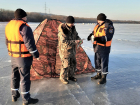Спасатели  раздали  памятки рыбакам Борисоглебска 