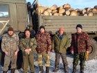 Три КАМАЗа дров для бойцов СВО собрали в селе под Борисоглебском