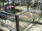 С кладбища в  Поворино похитили и сдали в металлолом чугунные ограды