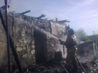 В Терновском районе полностью сгорел жилой дом: есть пострадавшие