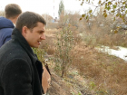 Канализационная река на окраине Борисоглебска 