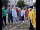 В Северном микрорайоне г.Борисоглебска освятили место будущего строительства храма