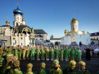 Епископ Борисоглебский принял участие в масштабном богослужении на Соборной площади Свято-Троицкой Сергиевой лавры