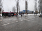 Борисоглебск остался без общественного транспорта из-за ледяного дождя