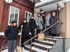 Акция «Снежный десант» завершается  в Борисоглебске