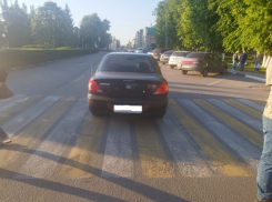 Восьмилетнюю девочку сбили на пешеходном переходе в Борисоглебске в День города