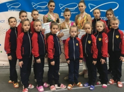 Борисоглебские гимнастки показали недетские результаты на детском турнире в Долгопрудном