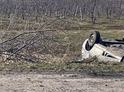 Автоледи на «Гранте» перевернулась на трассе М-4 в Воронежской области