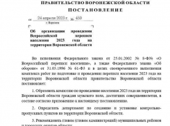 Власти назвали фейком публикации об установке  КПП и переписи  мужчин на территории Воронежской области 