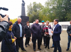 Реконструкция мемориала «Родина-мать» в Борисоглебске подошла к концу