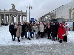 Поворинские школьники посетили главную выставку страны в Москве