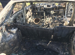 В Новохоперском районе сгорел автомобиль