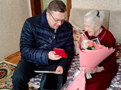  Мэр Борисоглебска вручил юбилейную медаль ветерану Великой Отечественной войны