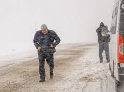  На границах Воронежской области прошел мощный снежный циклон