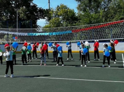В Богане построили многофункциональную спортивную площадку 