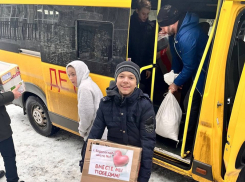 Целый автобус продуктов для бойцов СВО собрали  школьники Борисоглебской СОШ №6