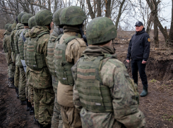 Границы Черноземья охраняют бойцы из Бурятии 