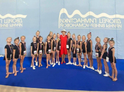 Борисоглебские спортсменки выступили во Дворце гимнастики в Москве 