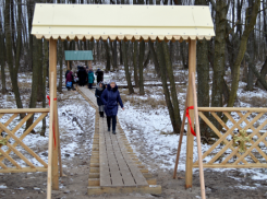 Активисты Терновского района благоустроили колодец Студёный