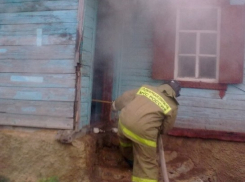 В селе Малая Грибановка в пожаре погиб мужчина