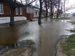 Потоп на ул. 40 лет Октября г. Борисоглебска