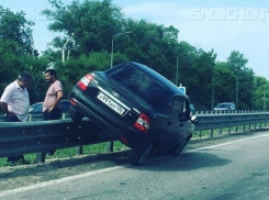 «Приора» из Воронежа с номерами «хам» стала звездой соцсетей