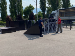 Суперплощадку для скейтеров и велосипедистов устанавливают в Борисоглебске