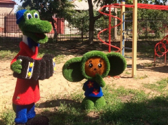 В Прохоровском сквере Борисоглебска появились новые жильцы