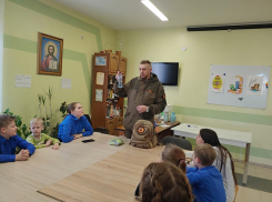 Для православных следопытов г. Борисоглебска  провел занятие поисковик с позывным «Гринч»