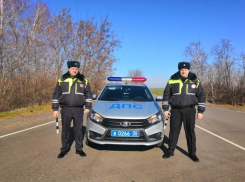 Борисоглебские полицейские и рукастые токари помогли дальнобойщику на трассе
