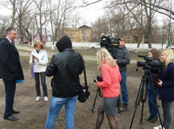 В Борисоглебске Алексей Морозов рассказал о благоустройстве скверов в городе и селе