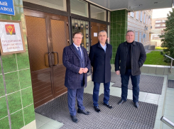 Новый мэр Борисоглебска проведал старого на новом рабочем месте