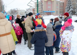 Борисоглебскую детвору вовлекли в «Новогодние забавы»