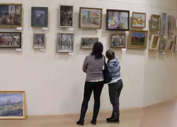 В Борисоглебске открылась выставка Виктора Сапрыкина
