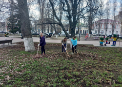 На  субботник в Борисоглебске вышли 350 человек