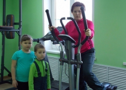 В селе Ульяновка Борисоглебского района открыли спортклуб для всех желающих