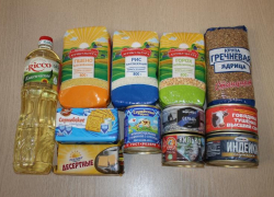 Священники Борисоглебска приехали с продуктами к одиноким пенсионерам