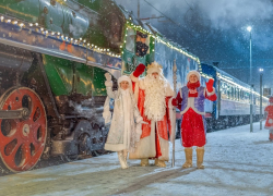 Поезд  Деда Мороза посетит Поворино раньше, чем Воронеж