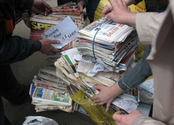 Борисоглебский округ оказался в лидерах по сбору макулатуры