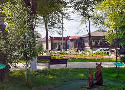 В Борисоглебске обновляют сквер Корнаковского