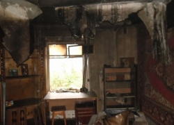 В Тёрновском районе в пожаре погиб пенсионер