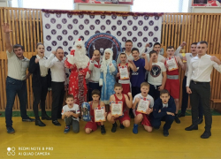 В Грибановском районе прошел турнир по боксу на кубок Деда Мороза