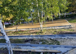 Деревья в цементе: жительницу Борисоглебска возмутил ход строительства нового парка на Аэродромной
